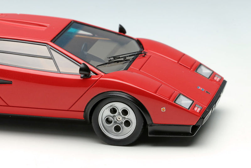 Carica immagine in Galleria Viewer, Pre-Order EIDOLON EM439B Lamborghini Countach LP400/500 Walter Wolf  Ch.1120148 1975 Red with Rally Racing Sticker
