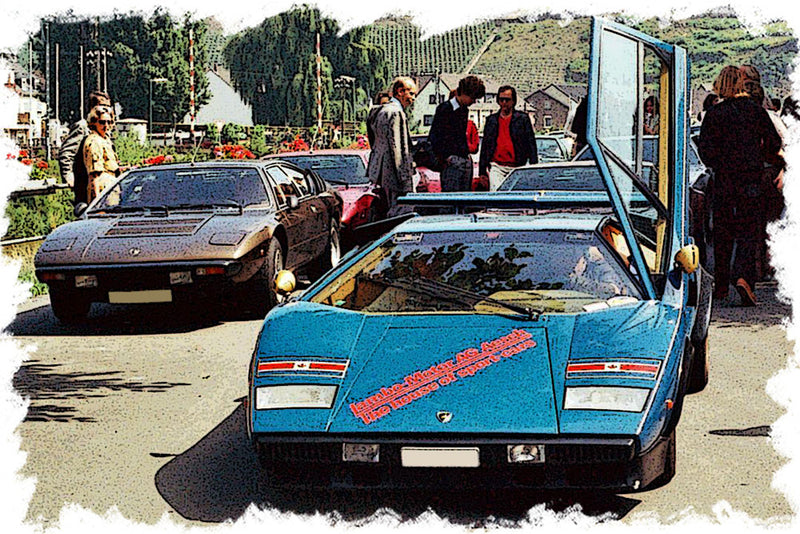 Load image into Gallery viewer, Pre-Order EIDOLON EM440C Lamborghini Countach LP500S Walter Wolf 2nd Ch.1120202 1976 Later ver. Limited 100pcs
