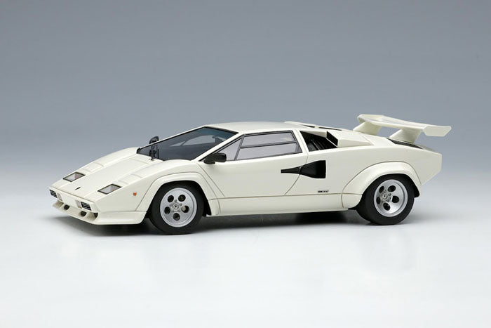 Cargue la imagen en el visor de la galería, EIDOLON EM446A Lamborghini Countach LP5000S con ala 1982 Blanco
