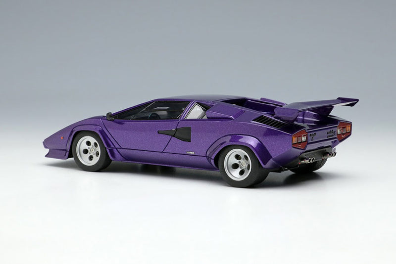 Carica immagine in Galleria Viewer, EIDOLON EM446F Lamborghini Countach LP5000S with Wing 1982 Metallic Purple
