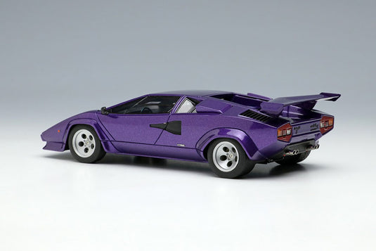 EIDOLON EM446F Lamborghini Countach LP5000S with Wing 1982 Metallic Purple