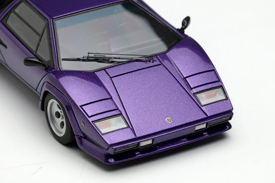 EIDOLON EM446F Lamborghini Countach LP5000S with Wing 1982 Metallic Purple