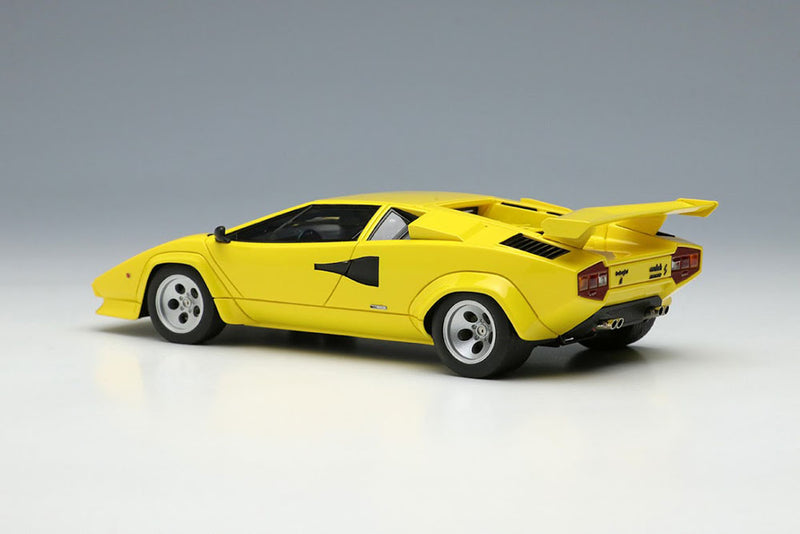 Chargez l&#39;image dans la visionneuse de la galerie, EIDOLON EM446I Lamborghini Countach LP5000S avec aile 1982 Jaune
