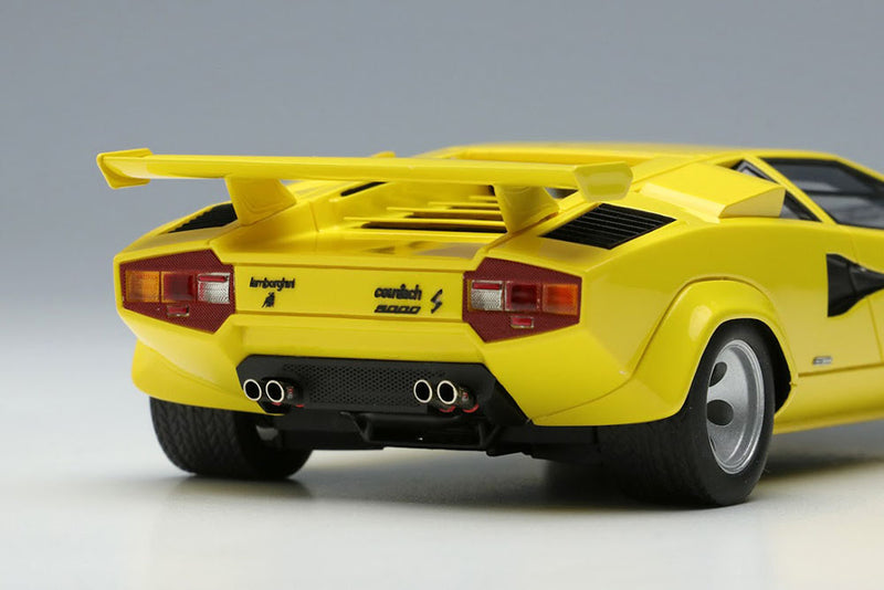 Chargez l&#39;image dans la visionneuse de la galerie, EIDOLON EM446I Lamborghini Countach LP5000S avec aile 1982 Jaune
