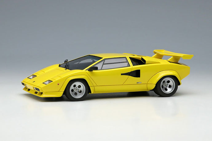 EIDOLON EM446I Lamborghini Countach LP5000S avec aile 1982 Jaune