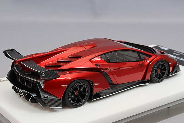 Chargez l&#39;image dans la visionneuse de la galerie, EIDOLON 1/43 Lamborghini Veneno 2013 Candy Red
