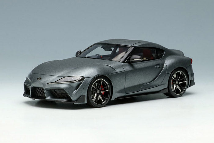 Chargez l&#39;image dans la visionneuse de la galerie, EIDOLON EM467A Toyota GR Supra RZ 2019 version japonaise. Gris orage mat métallisé
