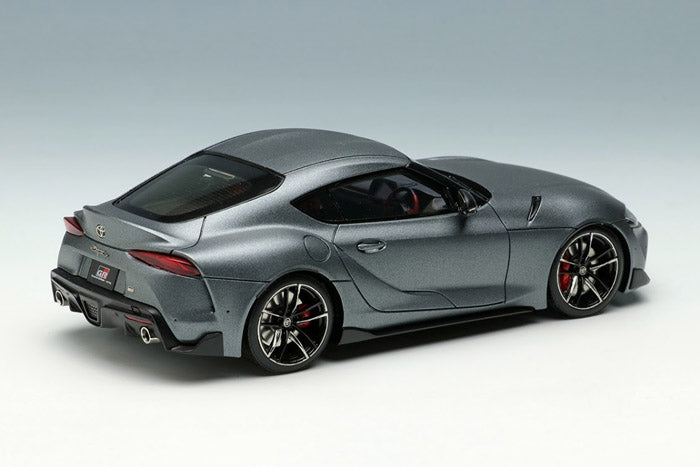 Cargue la imagen en el visor de la galería, EIDOLON EM467A Toyota GR Supra RZ 2019 versión japonesa. Gris tormenta mate metalizado
