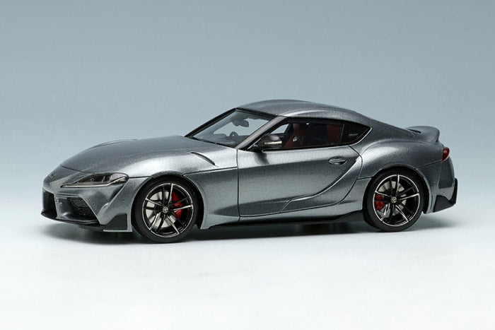 Cargue la imagen en el visor de la galería, EIDOLON EM467D Toyota GR Supra RZ 2019 versión japonesa. Gris hielo metalizado
