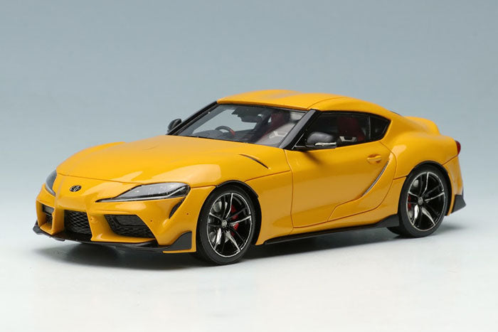 Laden Sie das Bild in Galerie -Viewer, EIDOLON EM467E Toyota GR Supra RZ 2019 Japanese ver. Lightning Yellow
