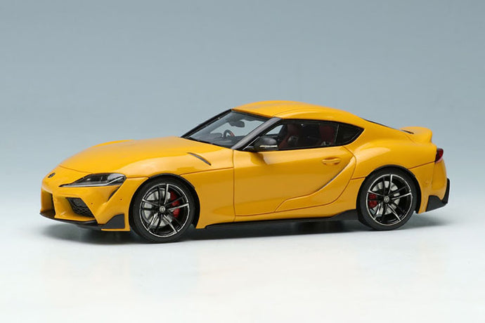 EIDOLON EM467E Toyota GR Supra RZ 2019 version japonaise. Jaune éclair