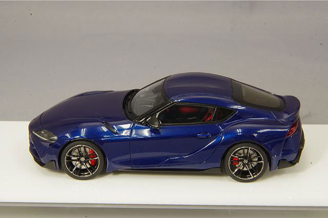 Chargez l&#39;image dans la visionneuse de la galerie, EIDOLON 1/43 Toyota GR Supra RZ 2019 Japan Spec Deep Blue Metallic
