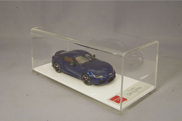 Chargez l&#39;image dans la visionneuse de la galerie, EIDOLON 1/43 Toyota GR Supra RZ 2019 Japan Spec Deep Blue Metallic
