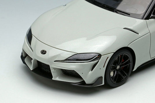 EIDOLON EM474A Toyota GR Supra (US) édition de lancement 2019 Absolute Zero White Limited 50pcs