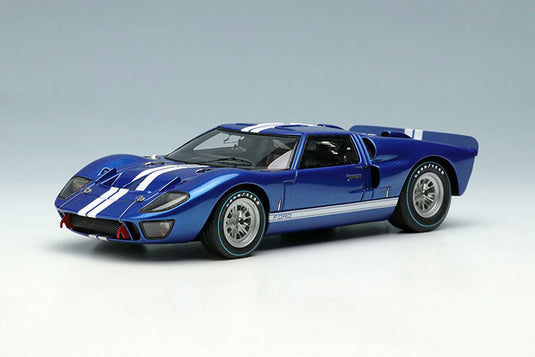 EIDOLON EM478A Ford GT40 Mk.II Street ver. 1966 Metallic Blue / White Stripe Limited 120pcs