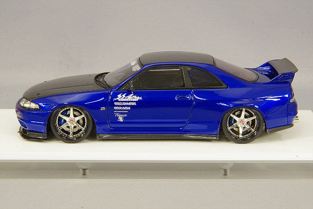 Chargez l&#39;image dans la visionneuse de la galerie, EIDOLON 1/43 Garage Active R33 GT-R Widebody Concept Candy Blue Reissue
