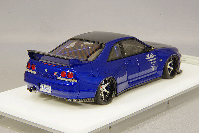 Load image into Gallery viewer, EIDOLON 1/43 Garage Active R33 GT-R Widebody Concept Candy Blue Reissue
