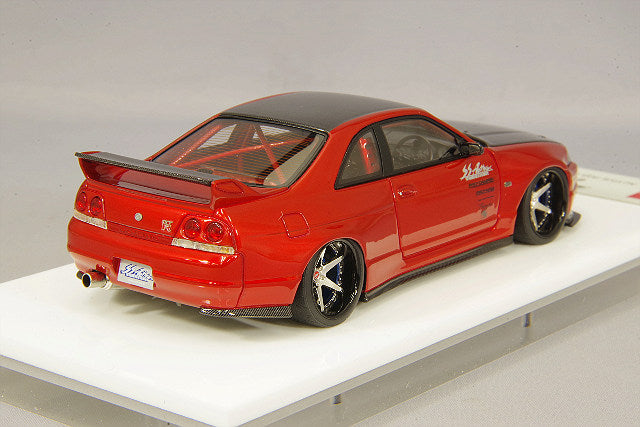 Chargez l&#39;image dans la visionneuse de la galerie, EIDOLON 1/43 Garage Active R33 GT-R Widebody Concept Candy Red Reissue
