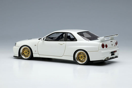 EIDOLON EM509B Nissan Skyline GT-R (BNR34) V-Spec II 2000 (roue BBS LM) blanc