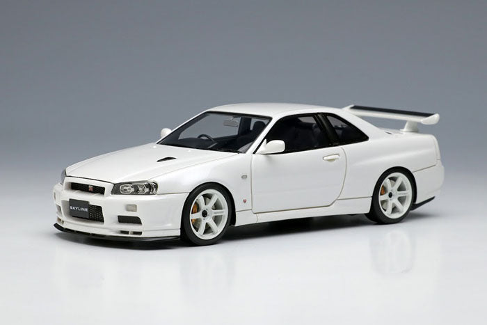 Carica immagine in Galleria Viewer, EIDOLON EM510C Nissan Skyline GT-R (BNR34) V-Spec II Nur 2002 (TE37 Wheel) Pearl Whtie
