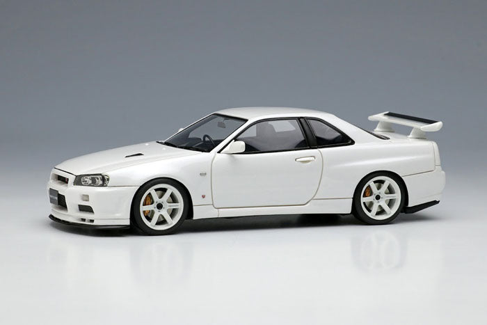 Laden Sie das Bild in Galerie -Viewer, EIDOLON EM510C Nissan Skyline GT-R (BNR34) V-Spec II Nur 2002 (TE37 Wheel) Pearl Whtie
