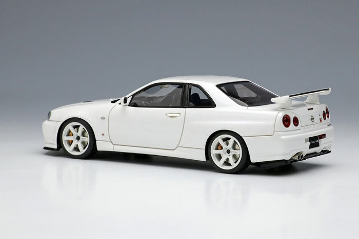 Carica immagine in Galleria Viewer, EIDOLON EM510C Nissan Skyline GT-R (BNR34) V-Spec II Nur 2002 (TE37 Wheel) Pearl Whtie
