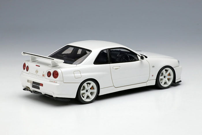 Carica immagine in Galleria Viewer, EIDOLON EM510C Nissan Skyline GT-R (BNR34) V-Spec II Nur 2002 (TE37 Wheel) Pearl Whtie
