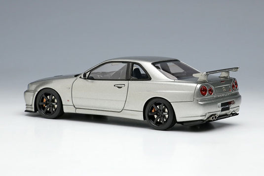 EIDOLON EM510D Nissan Skyline GT-R (BNR34) V-Spec II Nur 2002 (TE37 Wheel) Sparkling Silver