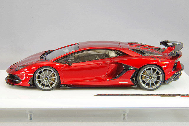 Chargez l&#39;image dans la visionneuse de la galerie, EIDOLON 1/43 Lamborghini Aventador SVJ 2018 Rosso Efesto
