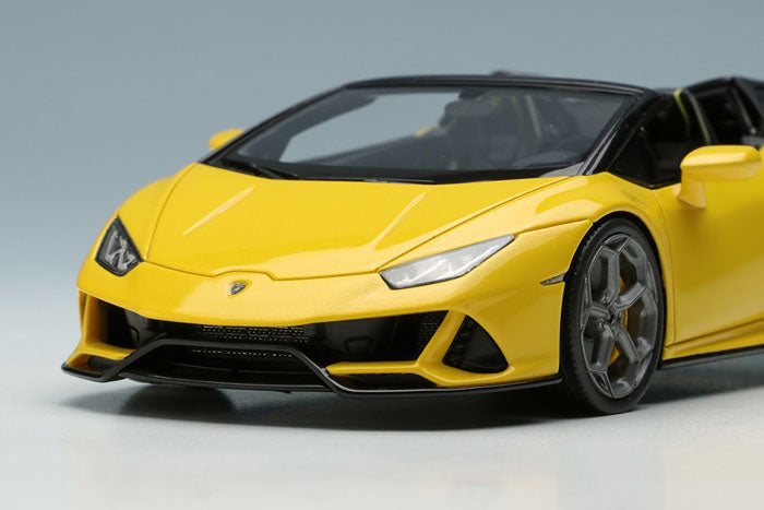 Chargez l&#39;image dans la visionneuse de la galerie, EIDOLON EM522D Lamborghini Huracan EVO Spider 2019 (roue AESIR) Jaune Perle Limité 50pcs
