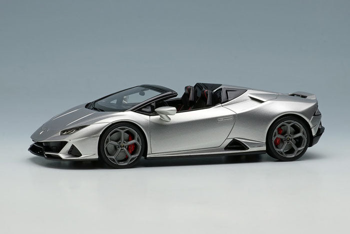 Cargue la imagen en el visor de la galería, EIDOLON EM522E Lamborghini Huracan EVO Spider 2019 (rueda AESIR) Plata Limitada 50uds
