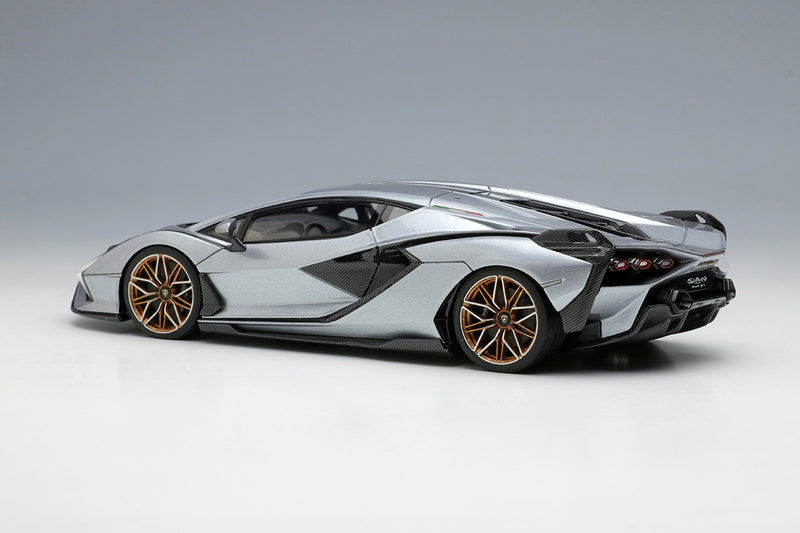 Load image into Gallery viewer, EIDOLON EM533E 1/43 Lamborghini Sian FKP 37 2019 Grigio Antares Resin
