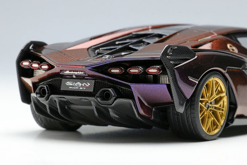 Cargue la imagen en el visor de la galería, EIDOLON EM533SC 1/43 Lamborghini Sian FKP 37 2019 Blu Haul Resina
