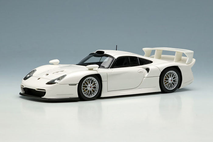 Chargez l&#39;image dans la visionneuse de la galerie, EIDOLON EM554B Porsche 911GT1 EVO version rue 1997 Blanc
