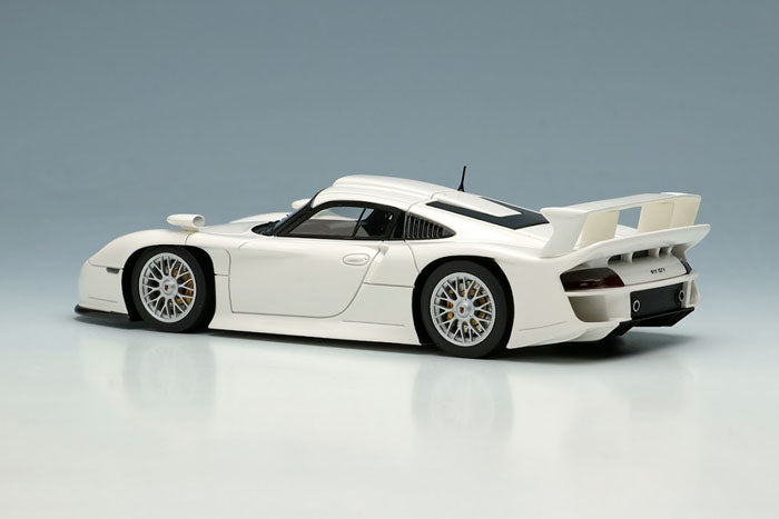 Chargez l&#39;image dans la visionneuse de la galerie, EIDOLON EM554B Porsche 911GT1 EVO version rue 1997 Blanc
