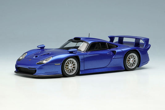 EIDOLON EM554E Porsche 911GT1 EVO Street version 1997 Metallic Blue Limited 50pcs