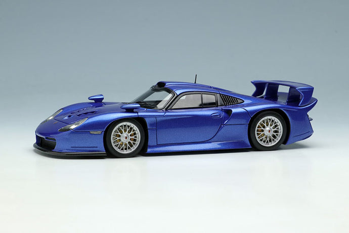 EIDOLON EM554E Porsche 911GT1 EVO Street version 1997 Metallic Blue Limited 50pcs