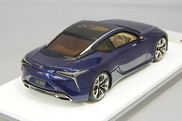 Laden Sie das Bild in Galerie -Viewer, EIDOLON 1/43 Lexus LC500 &quot;L Package&quot; 2017 Deep Blue Mica
