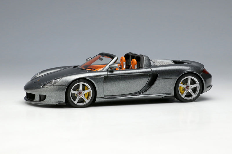 Chargez l&#39;image dans la visionneuse de la galerie, EIDOLON EM566E 1/43 Porsche Carrera GT 2004 Résine métallisée gris ardoise
