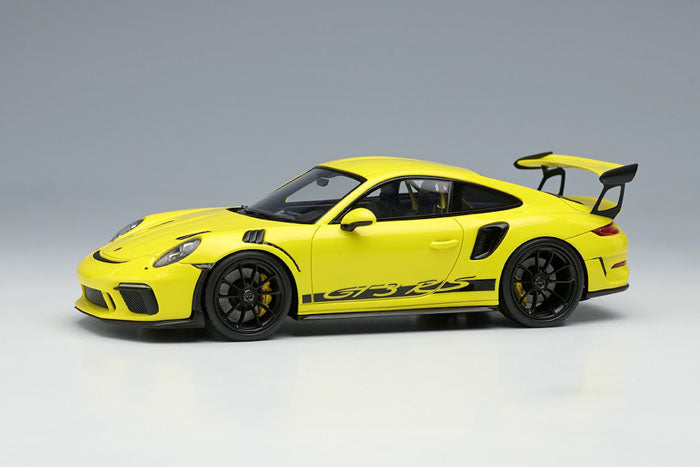 Cargue la imagen en el visor de la galería, EIDOLON EM573E Porsche 911(991.2) GT3 RS 2018 Racing Amarillo
