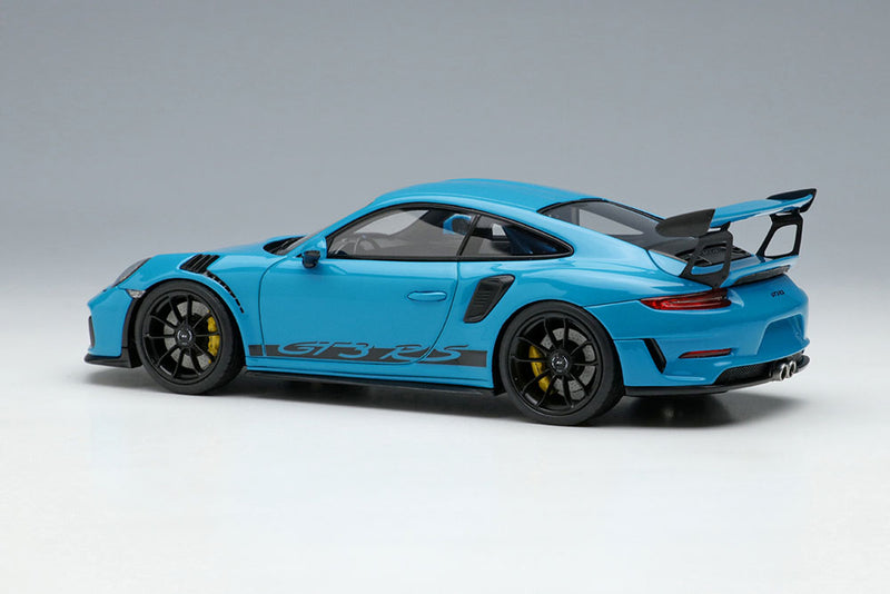 Chargez l&#39;image dans la visionneuse de la galerie, EIDOLON EM573F Porsche 911(991.2) GT3 RS 2018 Bleu Miami
