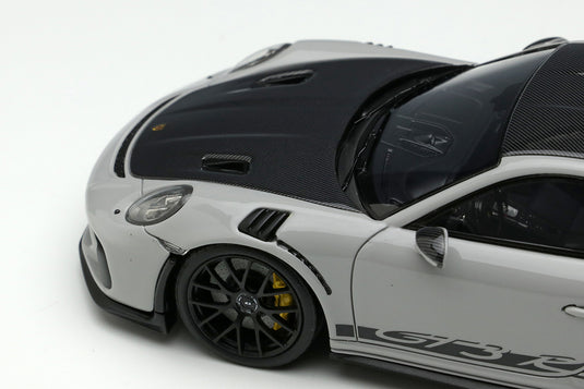 EIDOLON EM574F Porsche 911 (991.2) GT3 RS Paquete Weissach 2018 Crayon 1/43