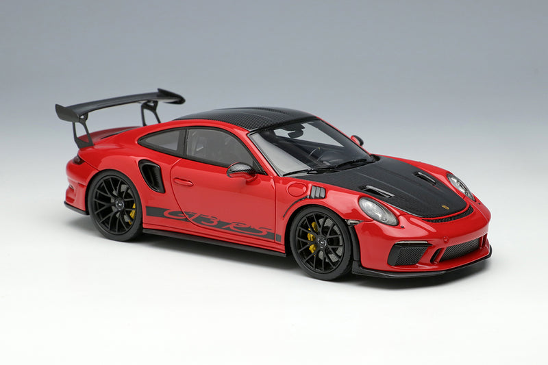 Laden Sie das Bild in Galerie -Viewer, EIDOLON EM574G Porsche 911 (991.2) GT3 RS Weissach package 2018 Guards Red Limited 80pcs 1/43
