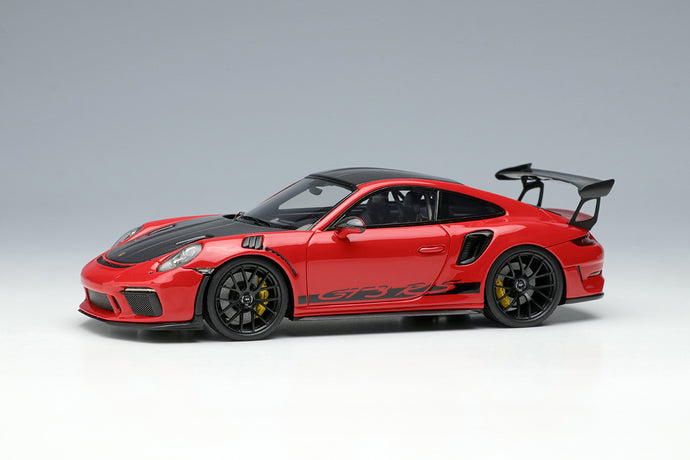 EIDOLON EM574G Porsche 911 (991.2) GT3 RS Paquete Weissach 2018 Guards Red Limited 80 piezas 1/43