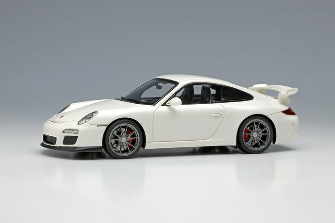 EIDOLON EM602C 1/43 Porsche 911 997.2 GT3 2010 Carrara Blanco Puro Resina Blanca