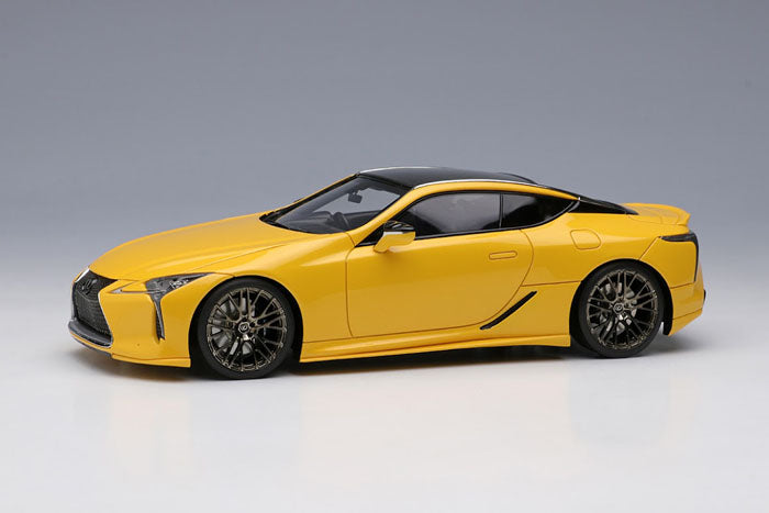 Chargez l&#39;image dans la visionneuse de la galerie, EIDOLON EM617B Lexus LC500 TRD Aero Package Naples Jaune Contraste Superposition Limité 70pcs
