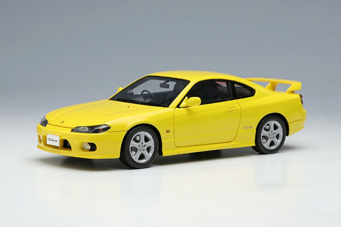 Chargez l&#39;image dans la visionneuse de la galerie, EIDOLON EM628E Nissan Silvia (S15) Spec R Aero 1999 Jaune Foudre
