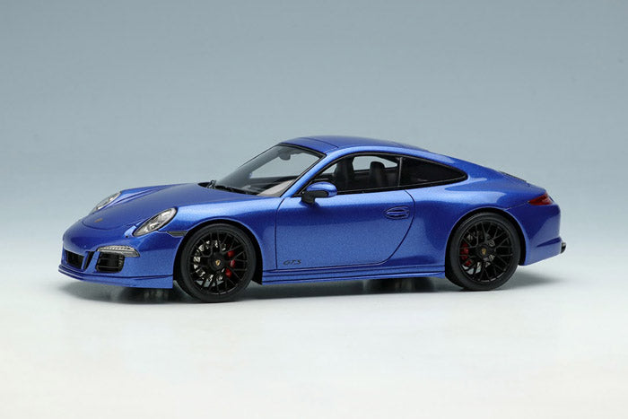 Cargue la imagen en el visor de la galería, EIDOLON EM629D Porsche 911(991) Carrera 4 GTS 2014 Azul Zafiro Metálico
