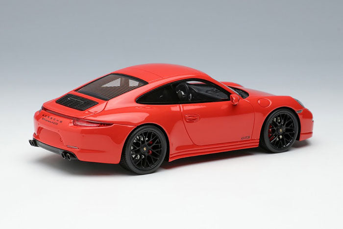 Carica immagine in Galleria Viewer, EIDOLON EM629I Porsche 911(991) Carrera 4 GTS 2014 Lava Orange Limited 50pcs
