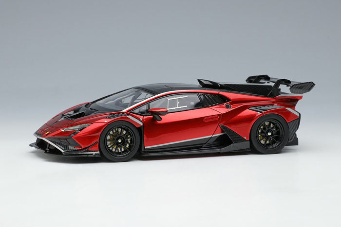 Cargue la imagen en el visor de la galería, EIDOLON EM636C Lamborghini Huracan Super Trofeo EVO2 2021 Rosso Efesto Limited 80 piezas
